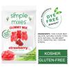Simple Mixes Natural Gummy Mix, Healthy Snack, Dye-Free, No Gluten or Fat, Kosher, (3-Pack, Variety - Strawberry, Cherry, Lime) view 2
