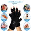 LEVILO Hand Ice Pack (2 Pack) Ice Gloves for Arthritis Hands, Carpal Tunnel, Hand Ice Pack Gloves for Arthritis, Finger Sleeves, Inflammation, Swelling, Joint Pain, Tendinitis, Hot & Cold Therapy view 4