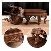 Vase Bonsai Base Wooden Vase Base Teapot Pedestal Bonsai Base, Wooden Tray Ornament Display Stand Craft Bracket,Buddha Statue Base 3.9 Inches High Bonsai Base ( Color : 1 ) view 3