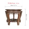 Vase Bonsai Base Wooden Vase Base Wood Heightened Base Display Stand Pedestal For Bonsai Odd Stone Wooden Pallet Vase Buddha Ornaments Bonsai Base ( Color : 1 ) view 2