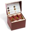 Tea Forte Frank Lloyd Wright 3-Piece Tea Gift Set with Sienna Stoneware Cup with Tea Tray and 10 Count Mini Presentation Box, 2 of Each Blend Handcrafted Pyramid Infuser Tea Bags view 4