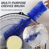 2024 New Flexible Fan Dusting Brush (Non-disassembly Cleaning) - Microfiber Dust Collector, Bendable Dusting Brush for Electric Fan, Multifunctional Cleaning Brushes for Household Use (2PCS-Blue) view 2