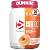 Dymatize x Dunkin' Glazed Donut ISO100 Whey Protein Powder, 25g of Protein, 5.5g BCAAs, 120 Cal., Gluten Free, 1g Fat, 1g Sugar, 2g Carb (20 Servings) view 1