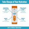 Cellutrex H2O Electrolytes  Electrolyte Powder Drink Mix, Zero Sugar, Natural Salt Hydration Packets for Recovery and Wellness, Orange, 20 Sticks view 4