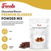 Fanale Premium Chocolate Bubble Tea Flavoring Powder | Perfect for Baking, Smoothies, Desserts and Drinks | Instant Flavoring Powder for Boba Milk Tea- 2.2 Pounds (Pack of 20). view 3