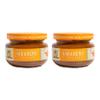 Louisiana Pepper Exchange Orange Habanero Pepper Puree Sauce Salsa, Spicy Sweet Tropical Seasoning, Plant-Based, Gluten-Free, Replaces Habanero Powder, 2-Pack view 1