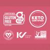 Carbonaut Gluten Free Granola, Strawberry Vanilla Crisp | Keto-Certified & Non-GMO | Perfect Keto Granola For Cereal, Yogurt, or Snacking | Only 3g of Carbs Per Serving, 10 oz (Pack of 6) view 4