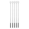 5 PCS Stainless Steel Telescopic Back Scratchers for Head, Body, and Arms - Extendable Back Itch Relief Tools view 2
