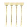 4 Pieces Scratcher Portable for Massage and Relaxation Portable Stainless Steel Telescopic Back Scraper Set view 1