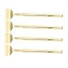 4 Pieces Scratcher Portable for Massage and Relaxation Portable Stainless Steel Telescopic Back Scraper Set view 3