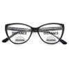 SOPHILY Cateye Bifocal Reading Glasses for Women Men, Funky Bi-focal Womens Readers Clear Top Blue Light Blocking Eyglasses,Black Frame +2.00 view 1