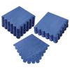 200 Pack Cocktail Napkin 2-Ply Scalloped Edged Dessert Napkins Folded 5 x 5 Inches Disposable Napkins for Dinner Wedding Birthday Party Bridal Anniversary Reception Event (Navy Blue) view 1