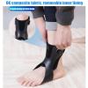 SFKLYU AFO Drop Foot Brace Foot Drop Orthosis Support for Drop Foot Ankle Foot Orthosis Effective Relieve Pain for Achilles Tendon,A/right,L view 3