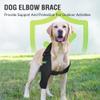 KISFLY Dog Elbow Brace Protector for Canine Elbow and Shoulder Support Elbow Calluses Pressure Sores and Shoulder Dislocation Elbow Braces for Dogs Prevent Licking Wound Right Leg M view 3