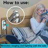 CPAP Hose Holder Hanger for Preventing Tube Leakage and Tangle Adjustable Removable and Sturdy Support Bed Organizer Mask Holder Anti-Skid CPAP view 4