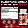 BEBEFEN Psyllium Husk Capsules 2400mg with Black Pepper - 2 Month Supply - Daily Soluble Fiber for Gut Health - Non-GMO and Gluten-Free Formula view 2