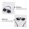 Binocular Magnifying Glass 8x-23x Head-Mounted Led Light Reading Magnifier Repair Tool Metal Acrylic Lens view 2