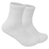 Glory Max 3, 6 or 12 Pairs Unisex Physicians Approved Circulatory Diabetic Quarter Crew Ankle Socks (as1, numeric, numeric_13, numeric_15, regular, regular, 3 Pairs White) view 3