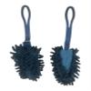2-Pack Fuzzy Wuzzy Microfiber Dusters | Handle Home, Wood, Tile & Kitchen Cleaning | Blue, Washable 11x4 view 1