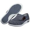 Women's Men Diabetic Shoes,Orthopedic Lightweight Comfy Casual Slippers for Elderly Swollen Feet Arthritis Recovery Men 5.5/Women 6.5 Dark Gray view 1