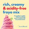 AussieBlends All Natural Acidity-Free Frozen Yogurt Mix For Froyo | Acidity-Free Mild Flavor, Very Mild Yogurt Taste, with prebiotics and probiotics, ideal for adding sweet flavors without acidity taste, like chocolate, peanut, or hazelnut, 1-Pack, I view 2