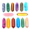 1pc Hexagonal Columns Natural Stone and Crystals Quartz Pendulum Point Wand Ore Mineral Crafts Home Decor view 2