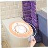 FOYTOKI Women Sitz Bath Basin Ergonomic Design for Comfort Soaking Basin for Postpartum Care Treatment for Safe and Convenient Use Fits Toilets with Hose view 2