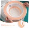 FOYTOKI Women Sitz Bath Basin Ergonomic Design for Comfort Soaking Basin for Postpartum Care Treatment for Safe and Convenient Use Fits Toilets with Hose view 4