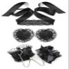 DERINODEM Reusable Breast Pasties Heart-Shaped Breast Black view 1