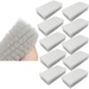 Towa Sangyo 13820 Kitchen Sponge, Easy Fit, Cutting Board Washing Sponge, Slit Cut, Fits Colander Mesh, Made in Japan, Gray, Approx. 2.4 x 1.3 x 4.7 inches (6 x 3.2 x 12 cm), Set of 10 view 1