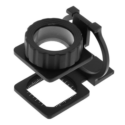 20X 28mm Foldable Scale Magnifier LED Illumination Light Printing Magnification Lupa Optical Lenses Magnifying Glass Home Tools