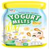Nat Bit Yogurt Melts  Crunchy Freeze-Dried Yogurt Snack, Real Banana, Healthy Crispy Snack for Teens & Young Adults, Gluten-Free, No Preservatives  Banana Flavors (0.7 oz Pack,12 Count) view 1