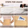 3Pcs Castor Oil Pack Wrap, Reusable Organic Castor Oil Pack for Liver Detox Insomnia, Constipation and Inflammation, Adjustable Elastic Strap Bamboo Cotton Machine Washable, Less Mess Anti Oil Leak view 2