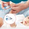 ibasenice Baby Nail Clippers with 2X Magnifying Glass Infant Nail Care Tool Steady Grip Baby Manicure Trimmer Safe for Newborns view 2