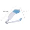 ibasenice Baby Nail Clippers with 2X Magnifying Glass Infant Nail Care Tool Steady Grip Baby Manicure Trimmer Safe for Newborns view 4