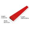 PINNKL Door Ramps for Wheelchairs Red Indoor Household Non Slip Threshold Ramp, Transition Threshold Ramp, Wheelchair Ramp, Transition Threshold Ramp (Size : 100x8x2.5cm(39.4x3.1x1in)) view 2