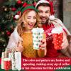 Sliner 120 Pcs Disposable Coffee Cups 16 oz with Lids Holiday Hot Cold Beverage Paper Coffee Cups for Winter Party Tea Travel Cafe Home Restaurant Picnic Drinking Christmas view 4