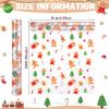 Gueevin Christmas Cellophane Wrap Roll Gingerbread Cellophane Roll 100 ft x 16 Inch 2.5 Mil Holiday Wrapping Paper Santa Snowman Cellophanes Bags Gift Wrap for Christmas Treats (gingerbread Man) view 2