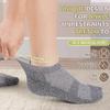Bulinlulu Diabetic Socks for Women Men-6 Pairs Bamboo Viscose Non Binding Diabetic Ankle Low Cut Sock Size 6-9 9-11White+Grey+Black-Small view 2