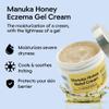 Clearbody Organics Manuka Honey Cream - Oatmeal Lotion - 4 Fl Oz - Eczema Cream - Natural Ointment for Eczema Manuka Honey Hydration Body Lotion view 2