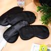 BBTO 8 Pcs Sleep Mask, Silk Eye Mask for Sleeping with Adjustable Strap, Blackout Sleeping Eye Blindfold Soft Silk Mask for Men Women Adults (Black) view 4