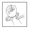 Allard Vission Wrist Laced 8" (Small 5.75"-6.25", Left) view 2