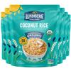 Lundberg Coconut Jasmine Rice, Regenerative Organic, Ready in 90 Seconds, Microwave or Stovetop, 8 Oz Pouch view 1