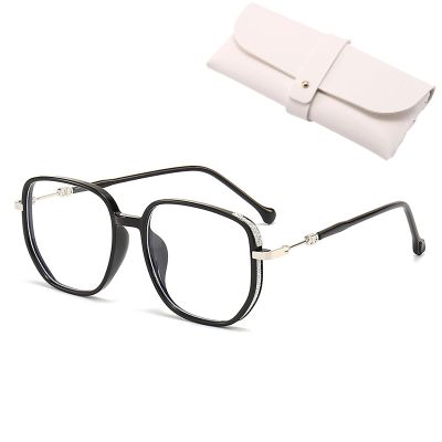 CEAeis Women's Portable Fashion Anti-Blue Light Reading Glasses, Lightweight Anti Blue Light Readers (Black,+2.5)
