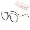 CEAeis Women's Portable Fashion Anti-Blue Light Reading Glasses, Lightweight Anti Blue Light Readers (Black,+2.5) view 1