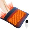 Electric Heated Foot Warmers for Men and Women,Double-Sided Heating,6 Fast Heating Settings 3 Timers,10 ft Cord Electric Fast Heat Pad with Heat Settings Under Desk,Bed,Office,Home view 1