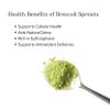 Eclectic Herb - Broccoli Sprouts Powder Nutritional Supplement | Vitamins + Minerals | Antioxidants & Immune | Superfood Powder + Daily Greens Drink Mix | USDA Organic, Non-GMO, Vegan (4.3 oz | 122 g) view 4