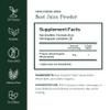 Eclectic Herb - Premium Beet Juice Powder | Natural Herbal Supplement | Cardiovascular Health, Circulation & Blood Pressure Support | Organic, Vegan, Non-GMO, Freeze-Dried (6 oz | 170 g) view 2
