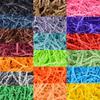 Arcadia Garden Products 5 lbs - Turquoise Crinkle Shredded Color Paper Filler Box Stuffing for Gift Wrapping & Crafts, Basket Filling, Confetti, Packaging & Shipping - RPC05TU view 2