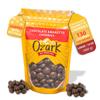 OZARK NUT ROASTERS, Chocolate Amaretto Cherries, Chocolate-Flavored Cherry Snacks, World-Class Gourmet Candied Nuts, Resealable Pack (14.0 oz) view 1